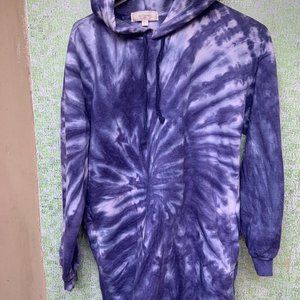 Tie dye Hoodie Size Large